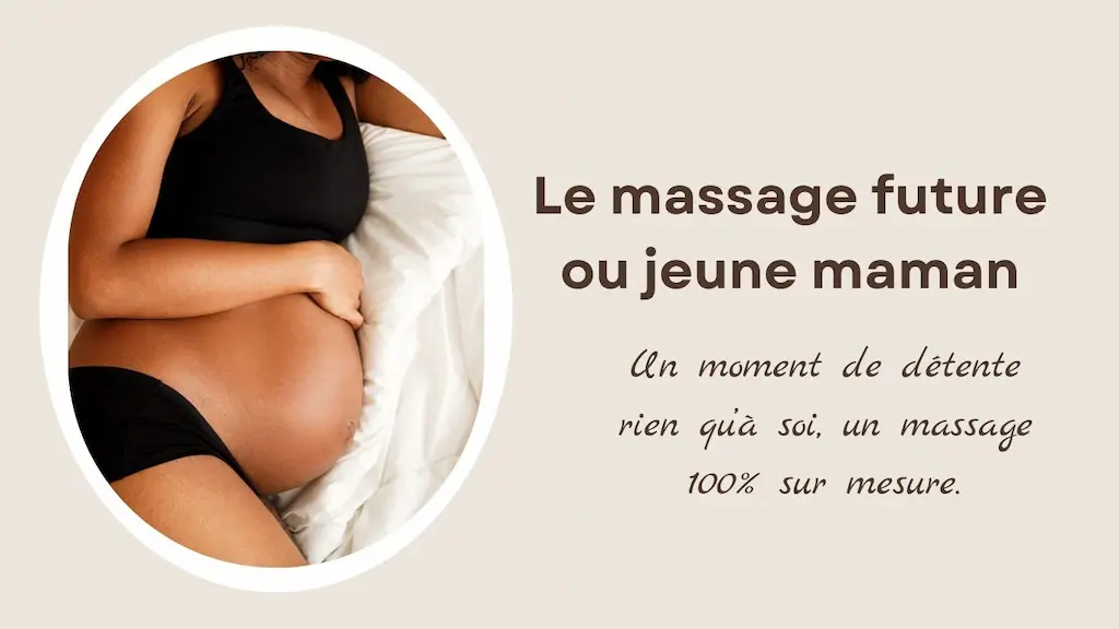 Le massage future maman