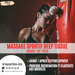 Les massages deep tissue : les massages qui vous aideront à vous dépasser et atteindre vos objectifs sportifs